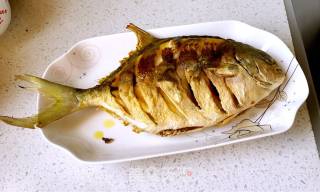 Dry Roasted Golden Fish recipe