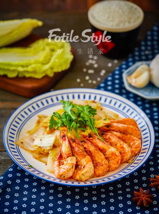 Stir-fried Cabbage with Shrimp
