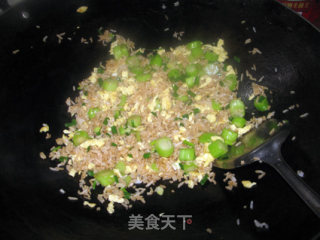 Fried Rice with Choy Sum and Egg recipe