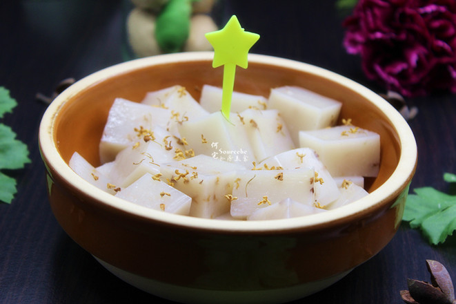 Osmanthus Pork Skin Jelly recipe