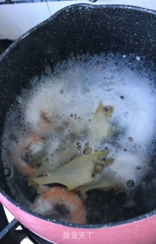 Abalone with Spinach in Oil recipe