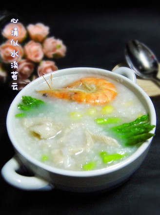 Asparagus Chicken Congee