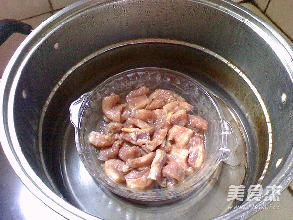 Steamed Pork with Shrimp Paste recipe