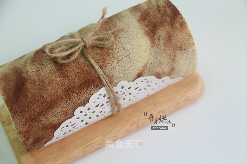 #the 4th Baking Contest and is Love to Eat Festival#coco Double Color Cake Roll recipe