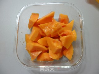 Be Nice to Yourself [papaya and White Fungus Stewed with Milk] recipe