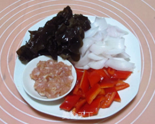 Black Tofu with Fungus recipe