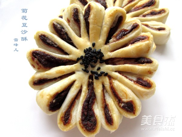 Bean Paste Chrysanthemum Crisp recipe