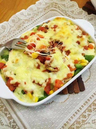 Cheese Baked Spaghetti recipe