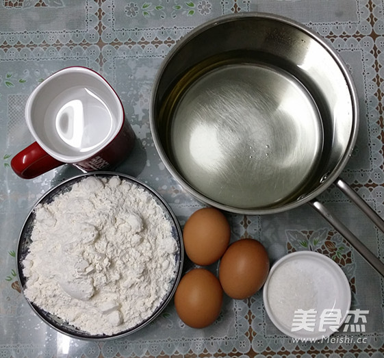 Cream Puffs (vegetable Oil Version) recipe