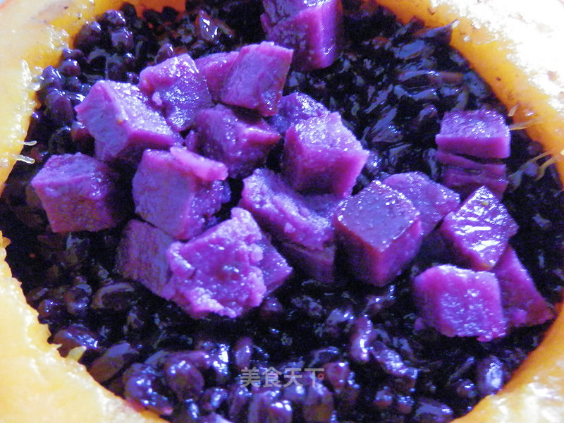 Black Purple Pumpkin Cup recipe