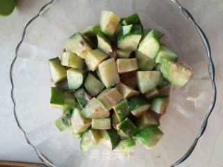 Cucumber and Peanuts in Sesame Sauce recipe