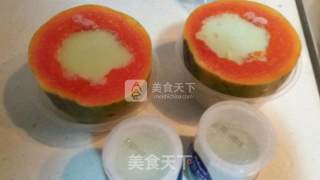 Papaya Flavored Milk Jelly recipe