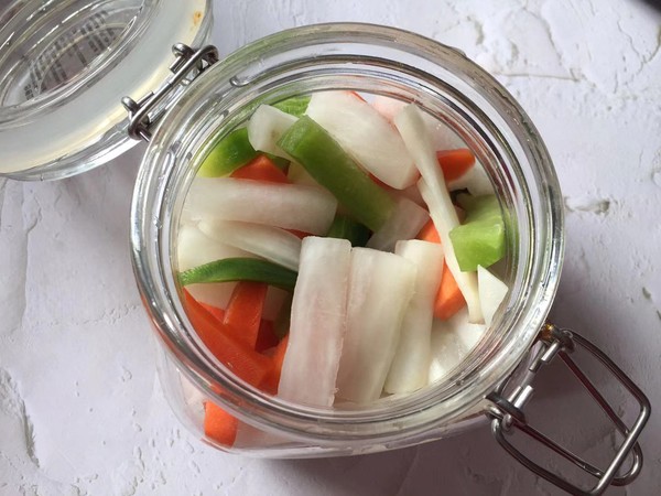 Sweet and Sour Carrot Sticks recipe