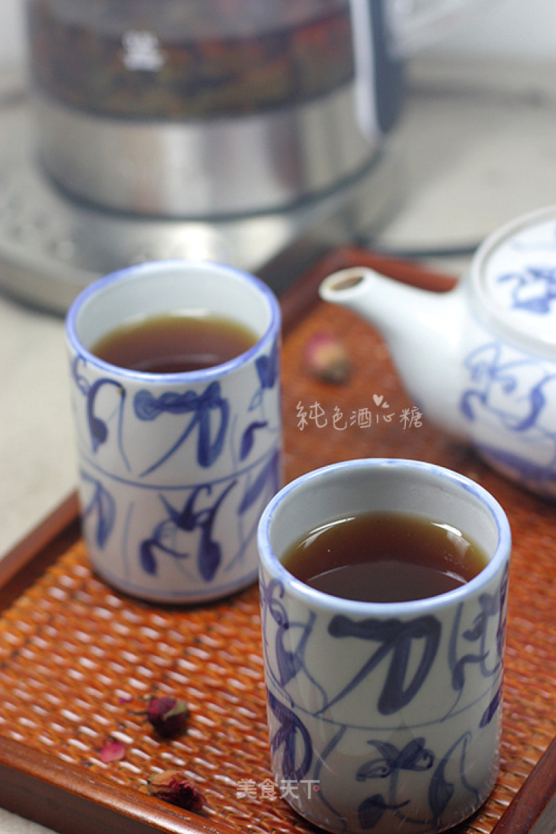 Cassia Seed Lotus Leaf Rose Tea-the Time for Summer Scraping