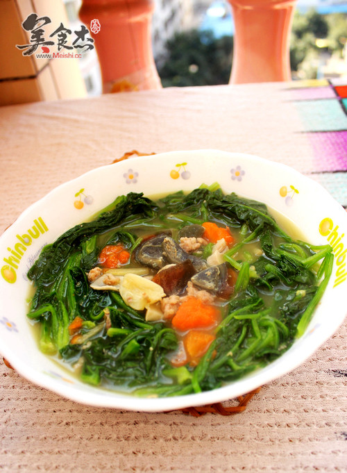 Spinach in Soup recipe