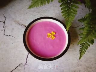Purple Sweet Potato Yogurt recipe