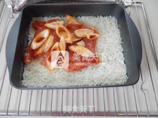 Cheese Pork Chop Rice recipe