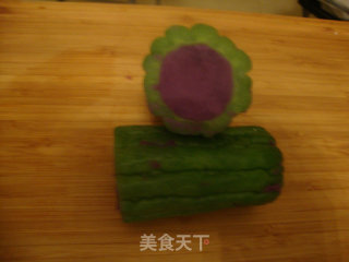 Bitter Gourd Purple Potato Ring recipe