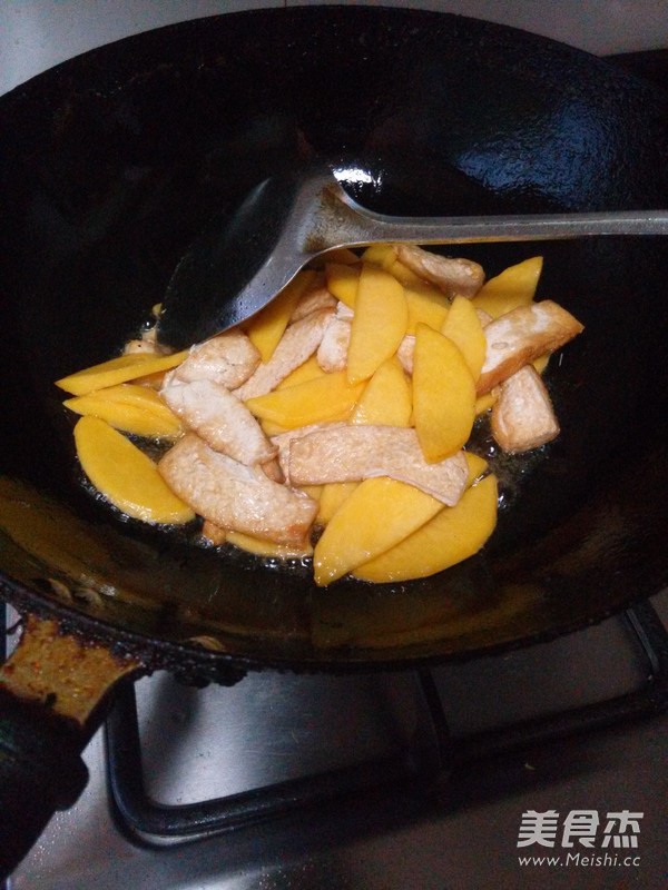 Yellow Peach Tofu recipe