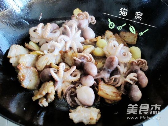 Sauteed Baby Octopus recipe