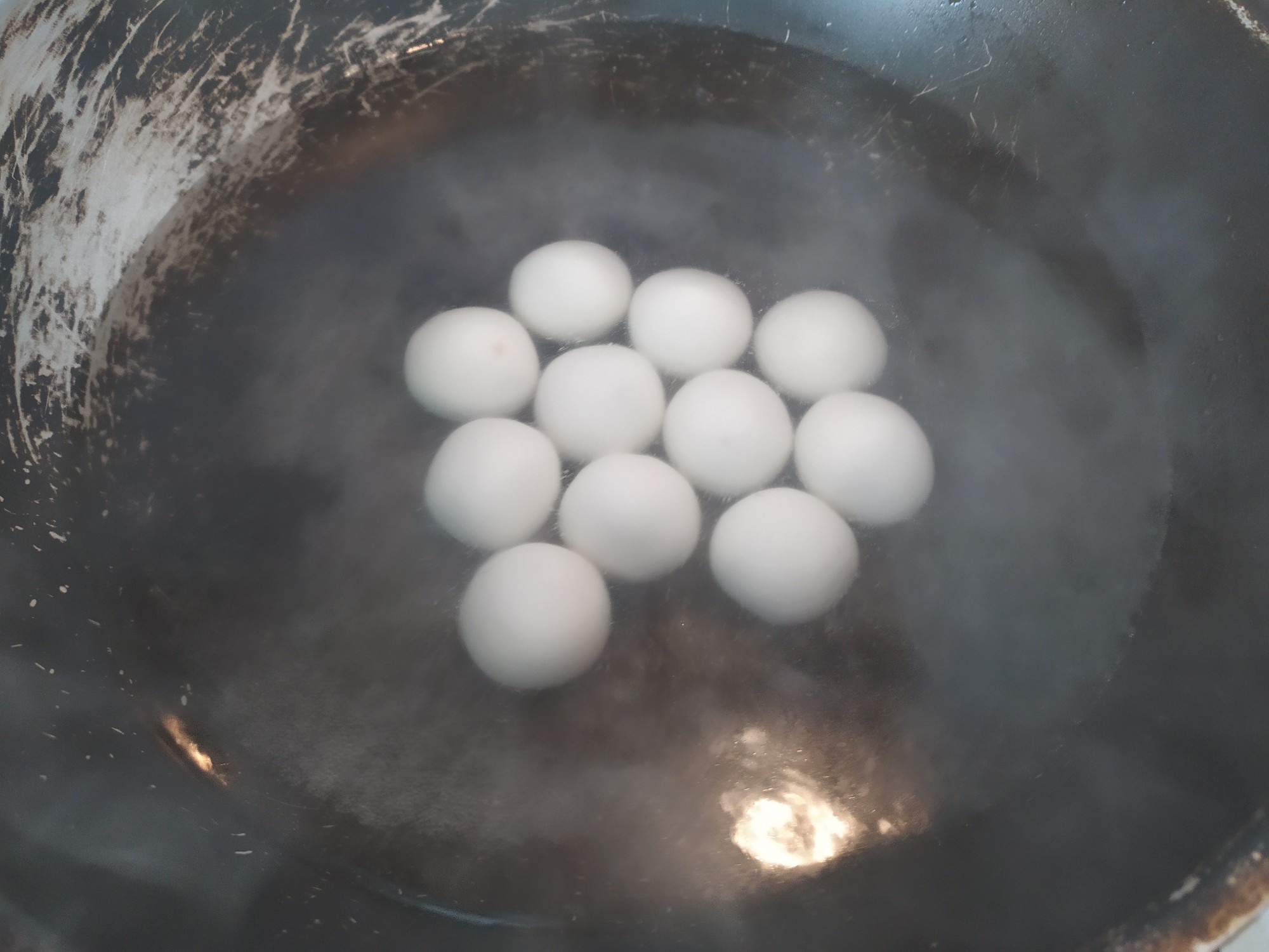 Tangyuan with White Sugar and Sesame Filling recipe