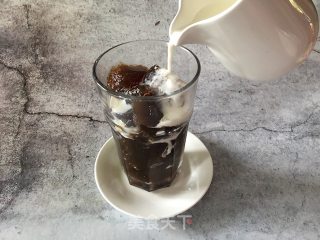 Original | Low-calorie Black Diamond Milk Coffee recipe