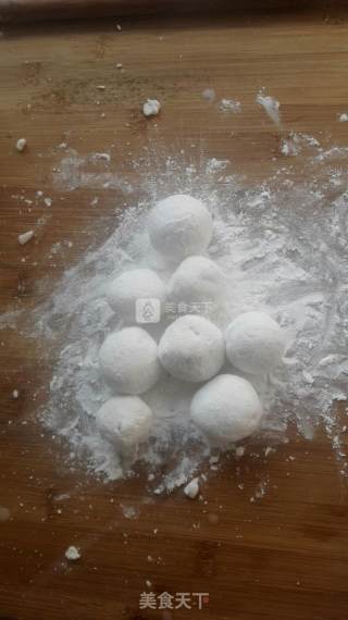 Homemade Glutinous Rice Balls ~ Cooked Pulp Method recipe