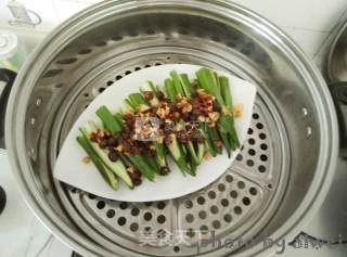 Steamed Okra with Garlic and Black Bean Sauce recipe