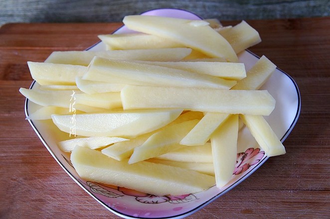 Teach You The Easiest Way to Make French Fries, No Salt and Less Oil is Better Than Buying recipe