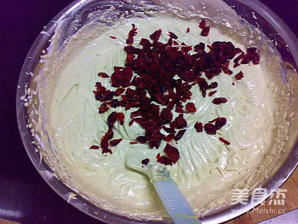 Cranberry Green Tea Cheesecake recipe