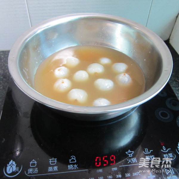 Brown Sugar Lychee Soup Balls recipe