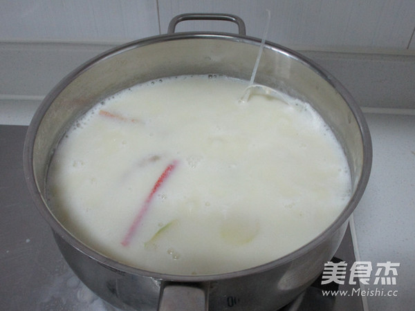Soy Milk King Crab Rice recipe