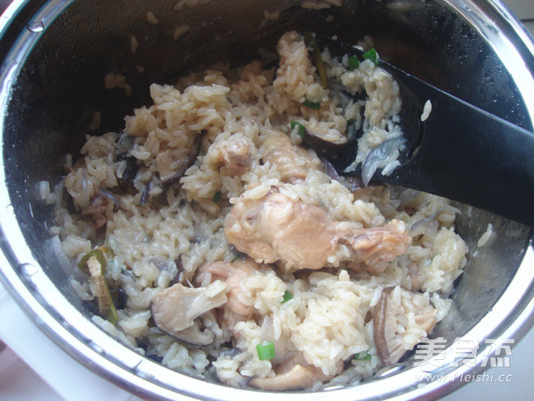 Yellow Braised Chicken Rice recipe