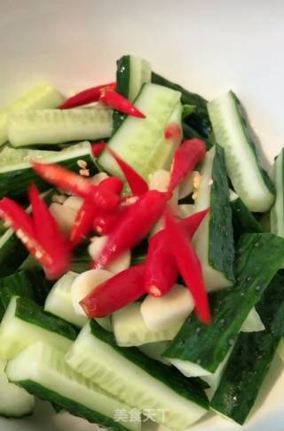 Hot and Sour Cucumber recipe