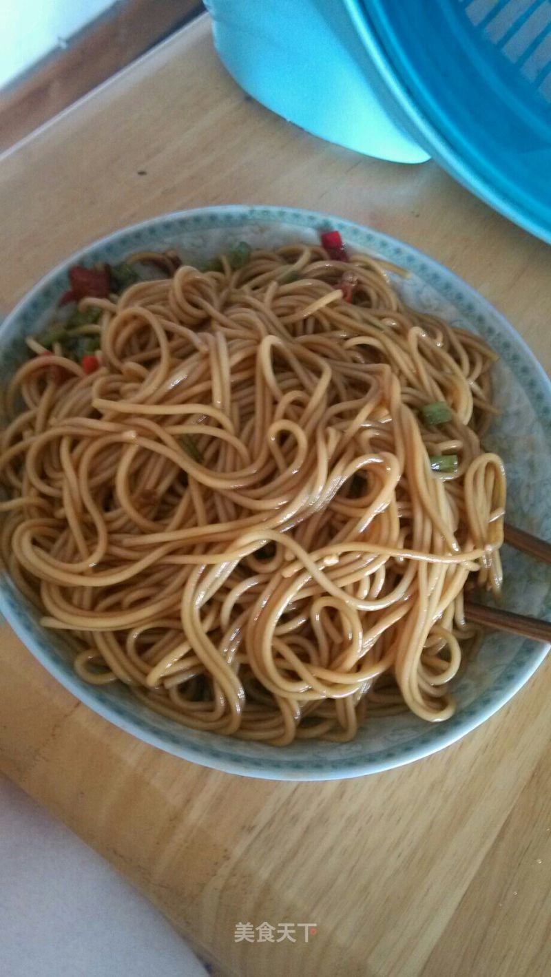 Cold and Hot Dry Noodles recipe