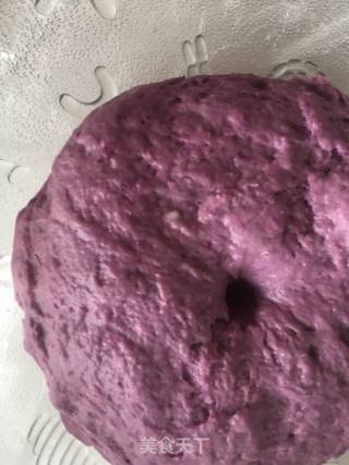 Knife Cut Purple Sweet Potato Hanami recipe