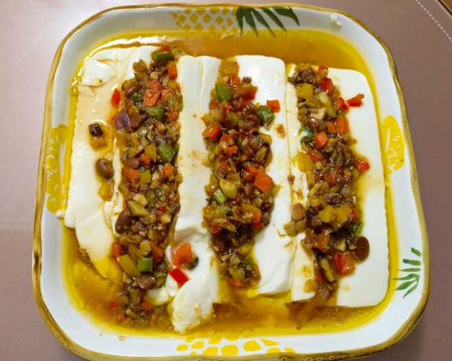 Tofu with Bell Peppers (vegetarian) recipe