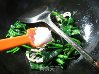 #trust of Beauty#fried Pork Belly with Spinach recipe