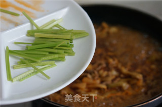 Mustard Beef Carrot Noodles recipe