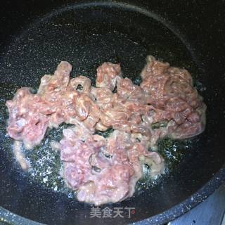 Stir-fried Beef with Eryngii Mushrooms recipe