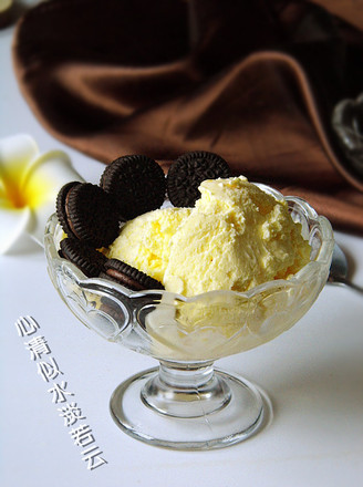 Mango Yogurt Ice Cream recipe