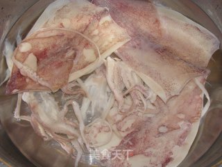 Pickled Squid Soup recipe