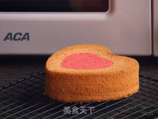 Chiffon Heart Cake recipe