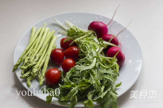 Red Shrimp Salad with Vinaigrette recipe