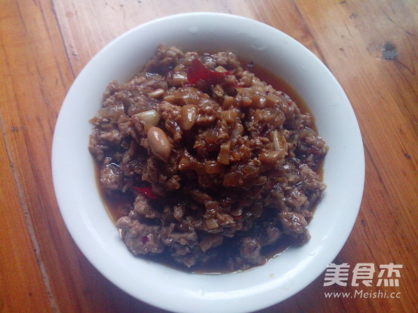 Roasted Winter Melon with Minced Meat recipe