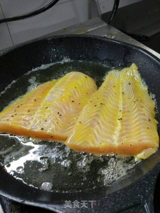 Lemon Scented Dragon Fish Steak recipe