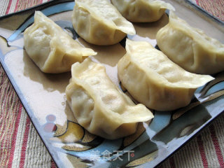 Steamed Dumplings with Pork and Lentil Noodles recipe