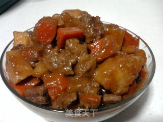 Stewed Beef with Carrots and Potatoes recipe