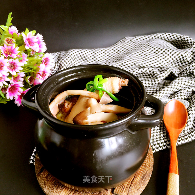 #信之美# Chicken Cong Mushroom Chicken Soup