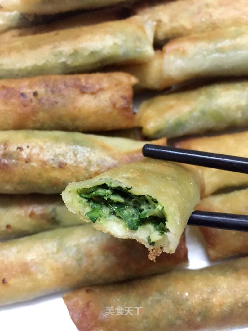 Shepherd's Purse Spring Rolls recipe